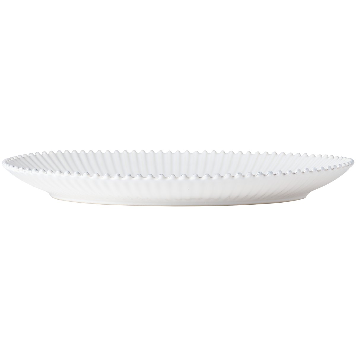 Plat Ovale Grand Pearl blanc, COSTA NOVA