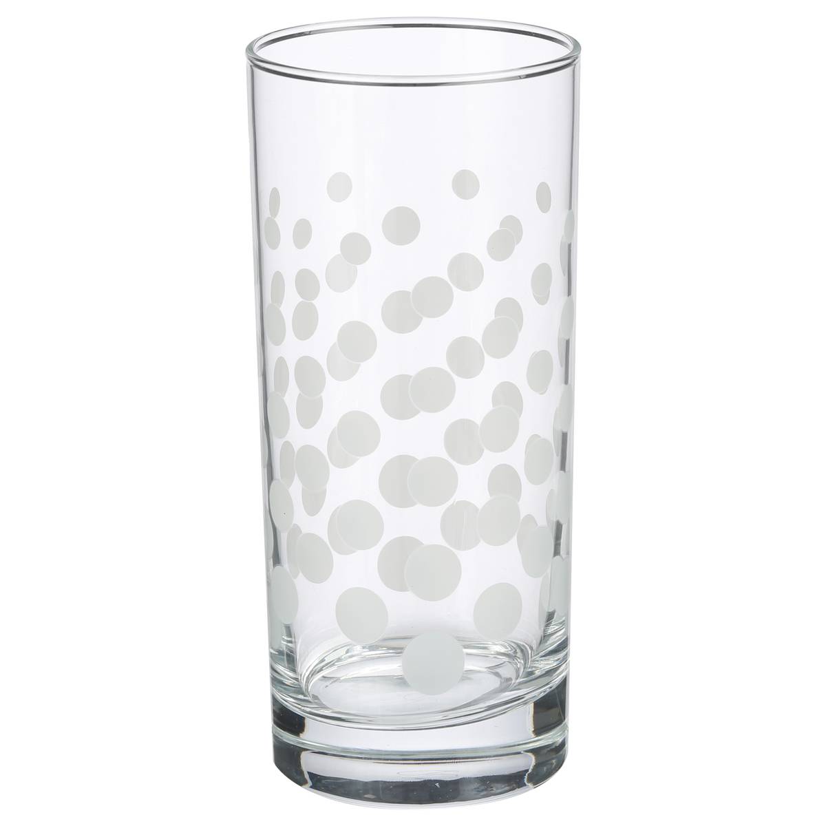 Lot de 4 verres en verre TONI'EAU transparent, SECRET DE GOURMET