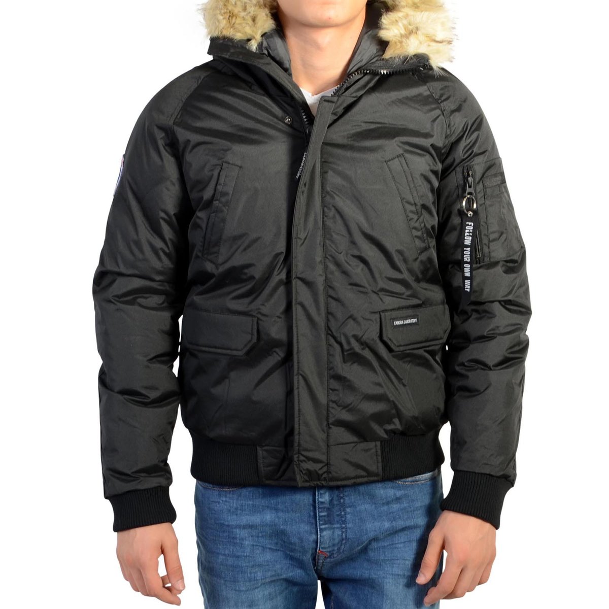 Blouson Aria noir, KAMORA