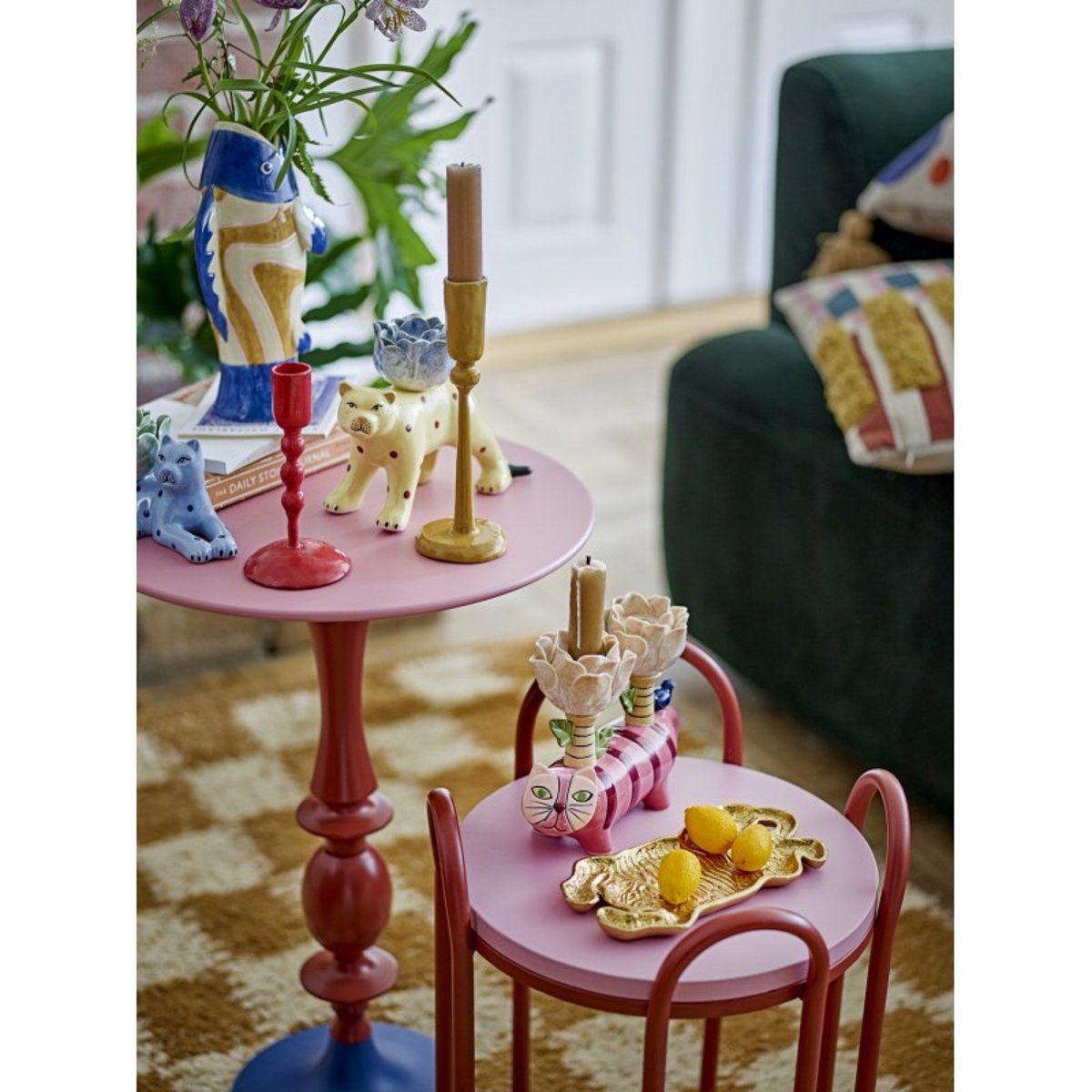 Mini table d'appoint design  Whimsica rouge, BLOOMINGVILLE