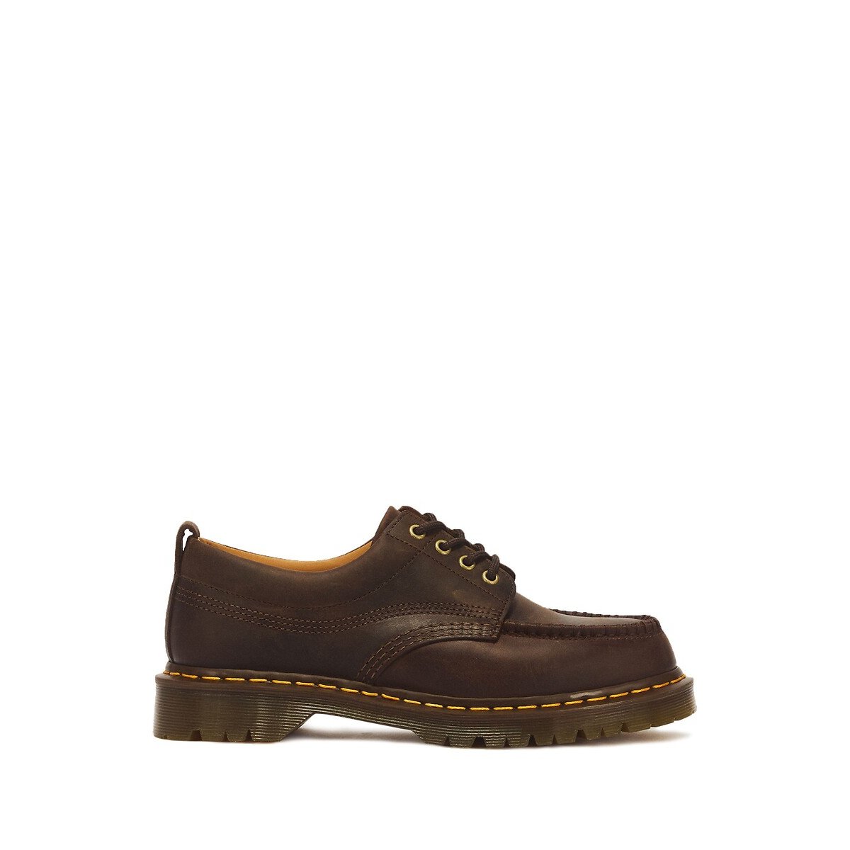 Derbies en cuir, Lowell Crazy Horse marron, DR. MARTENS