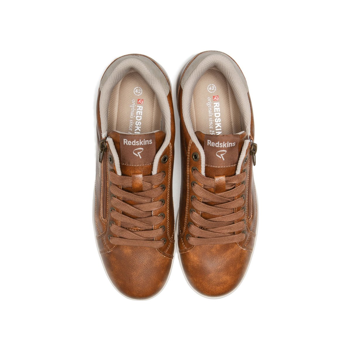 GOBAT COGNAC+BEIGE cognac+beige, REDSKINS