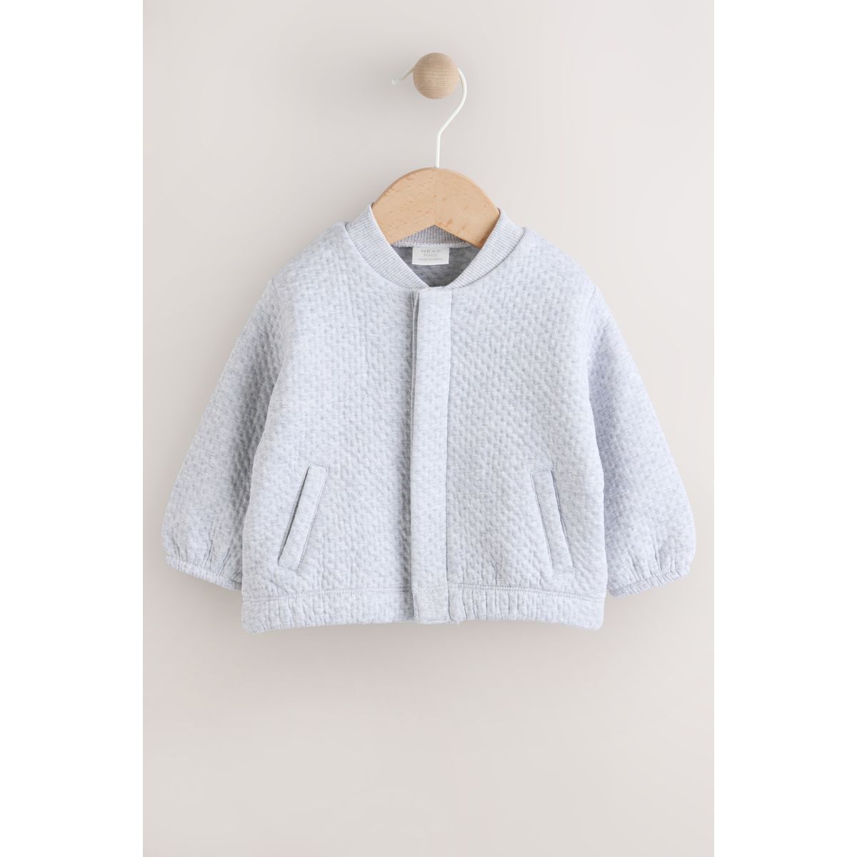 Blouson aviateur bébé texturé gris, NEXT