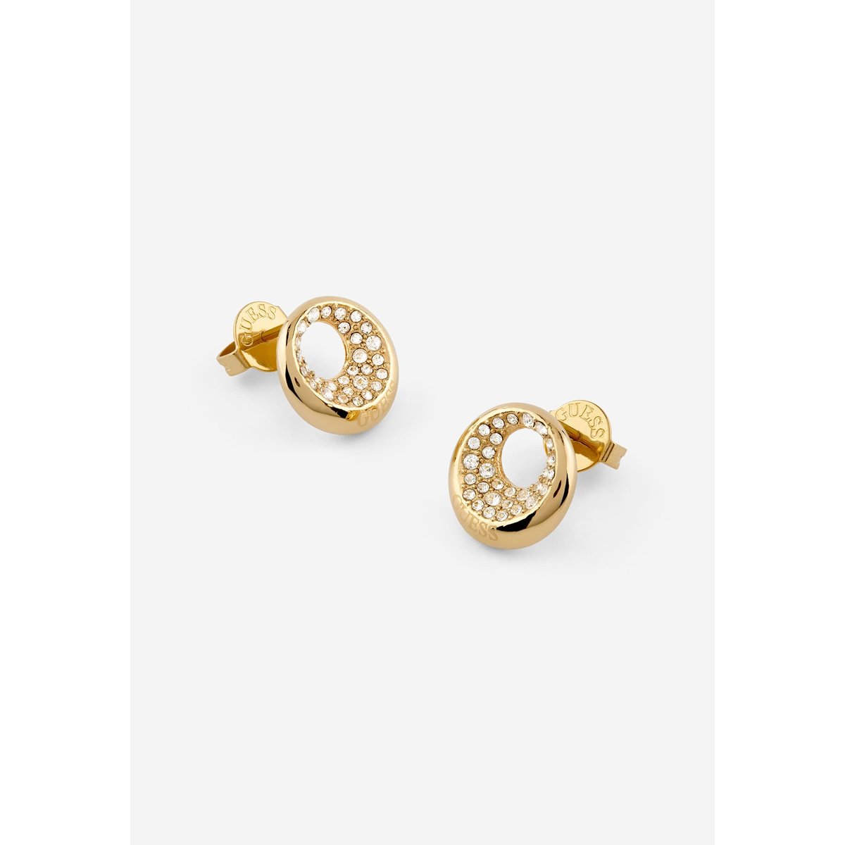 Boucles D'oreilles Moon Drops or, GUESS