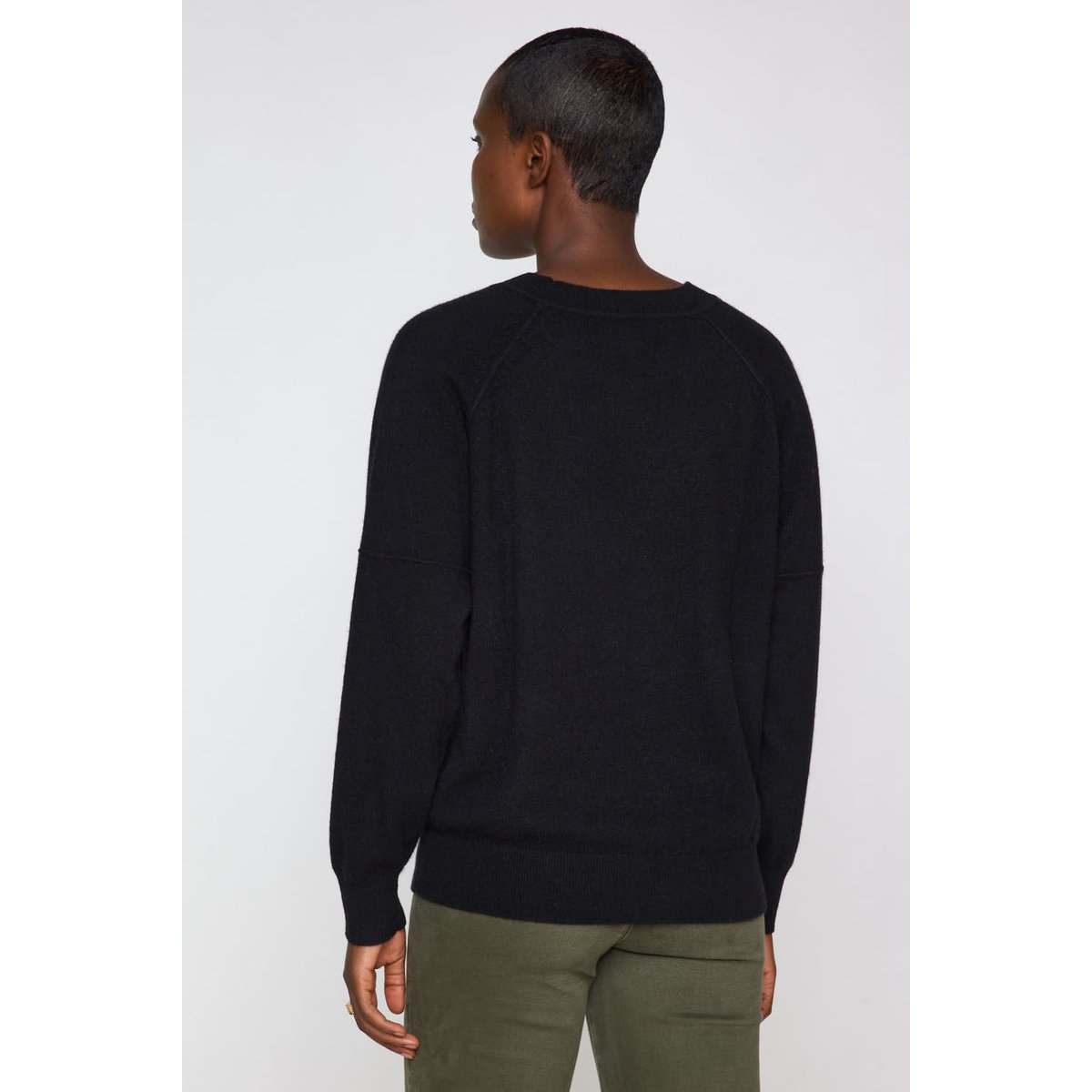 Pull en 100% cachemire 2 fils ARY noir, Maison 123