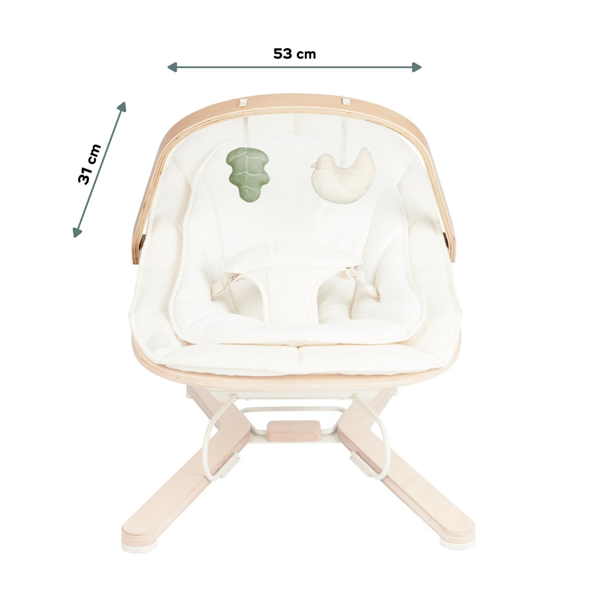 Arche de jeux transat Swoon Flow multicolore, BABYMOOV