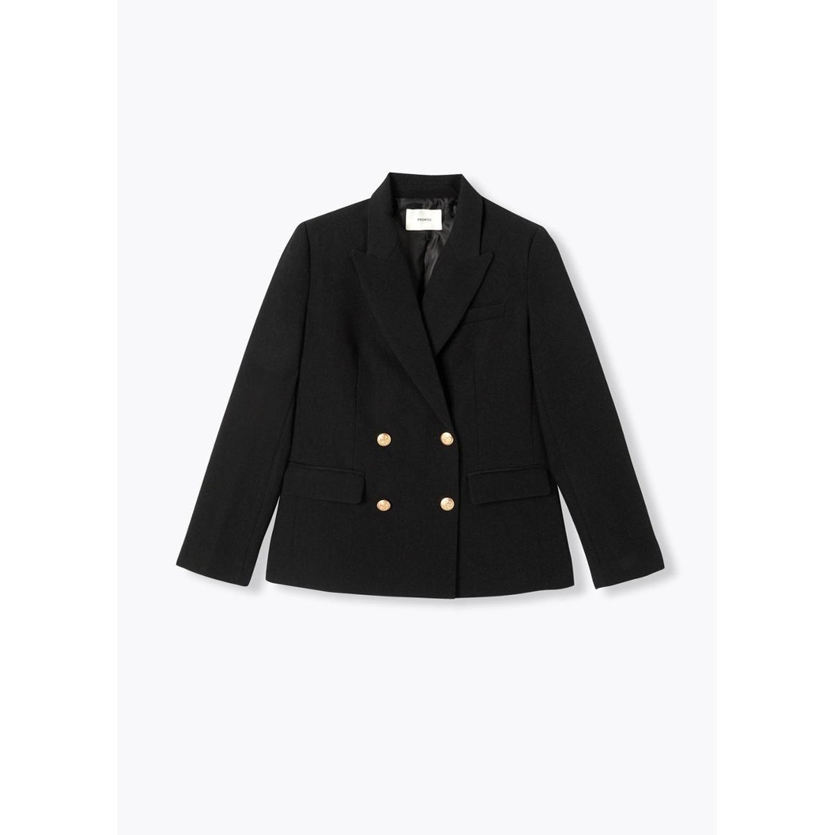 Veste blazer croisé noir, PROMOD