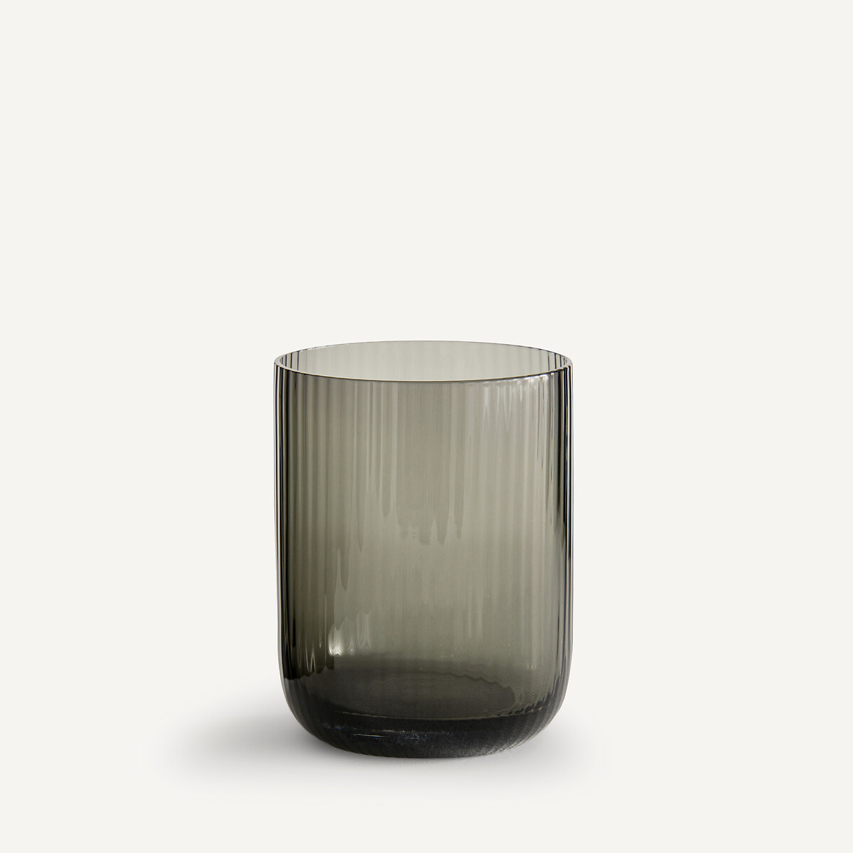 Lot de 4 verres à eau, Tupia gris fumé, AM.PM