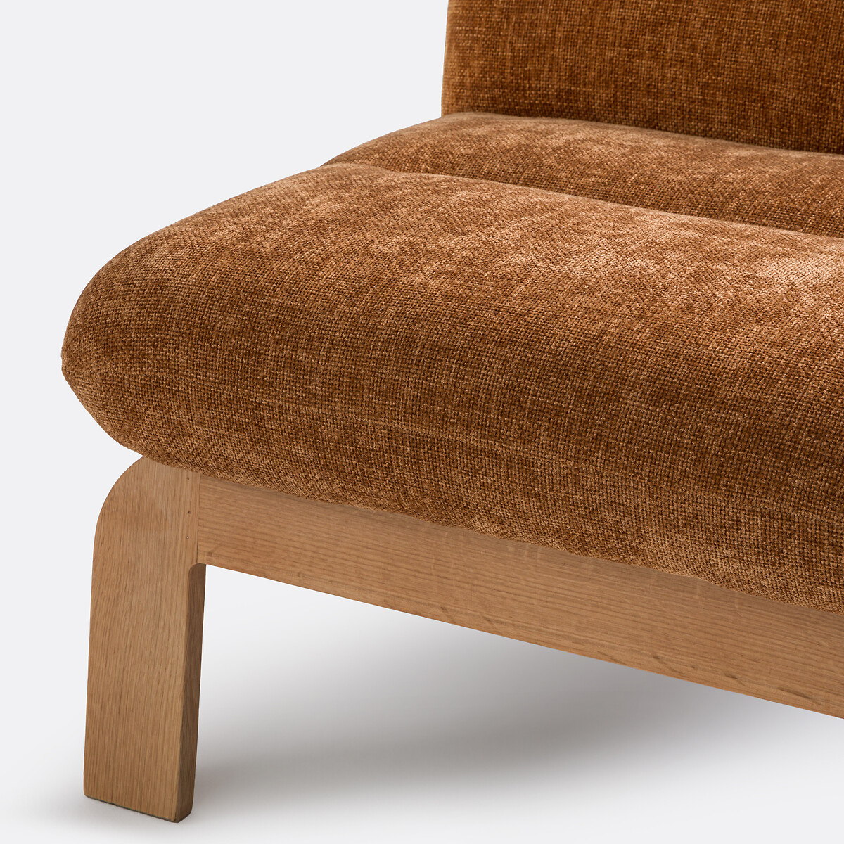 Fauteuil bas rembourré, TALET bronze, LA REDOUTE INTERIEURS