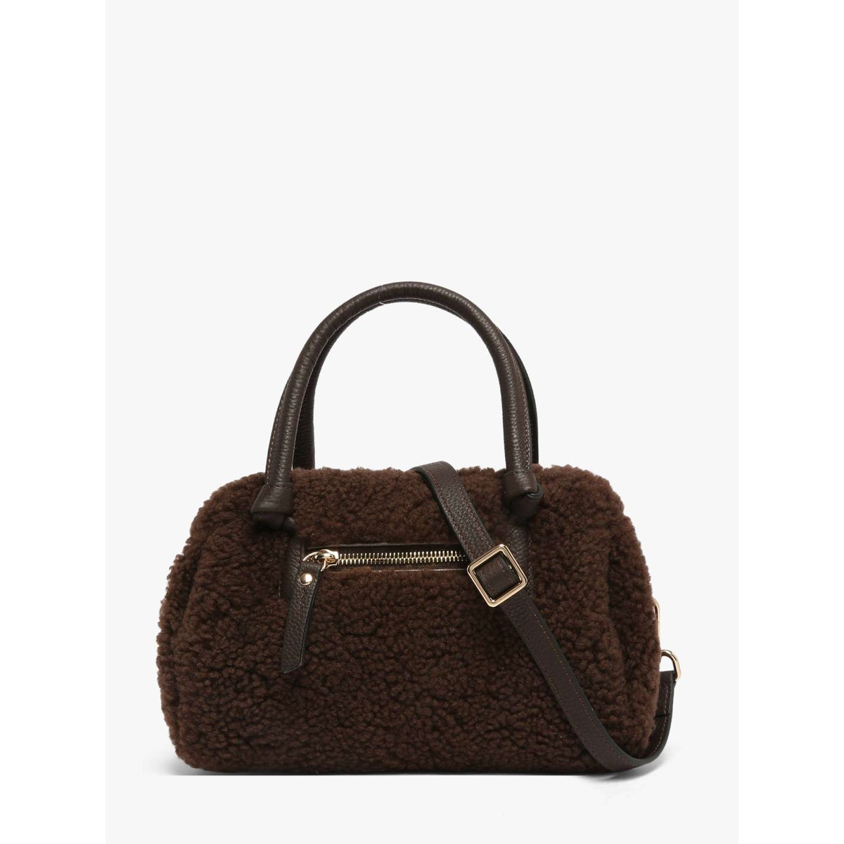 Sac bandoulière Amboise cuir chocolat, ETRIER