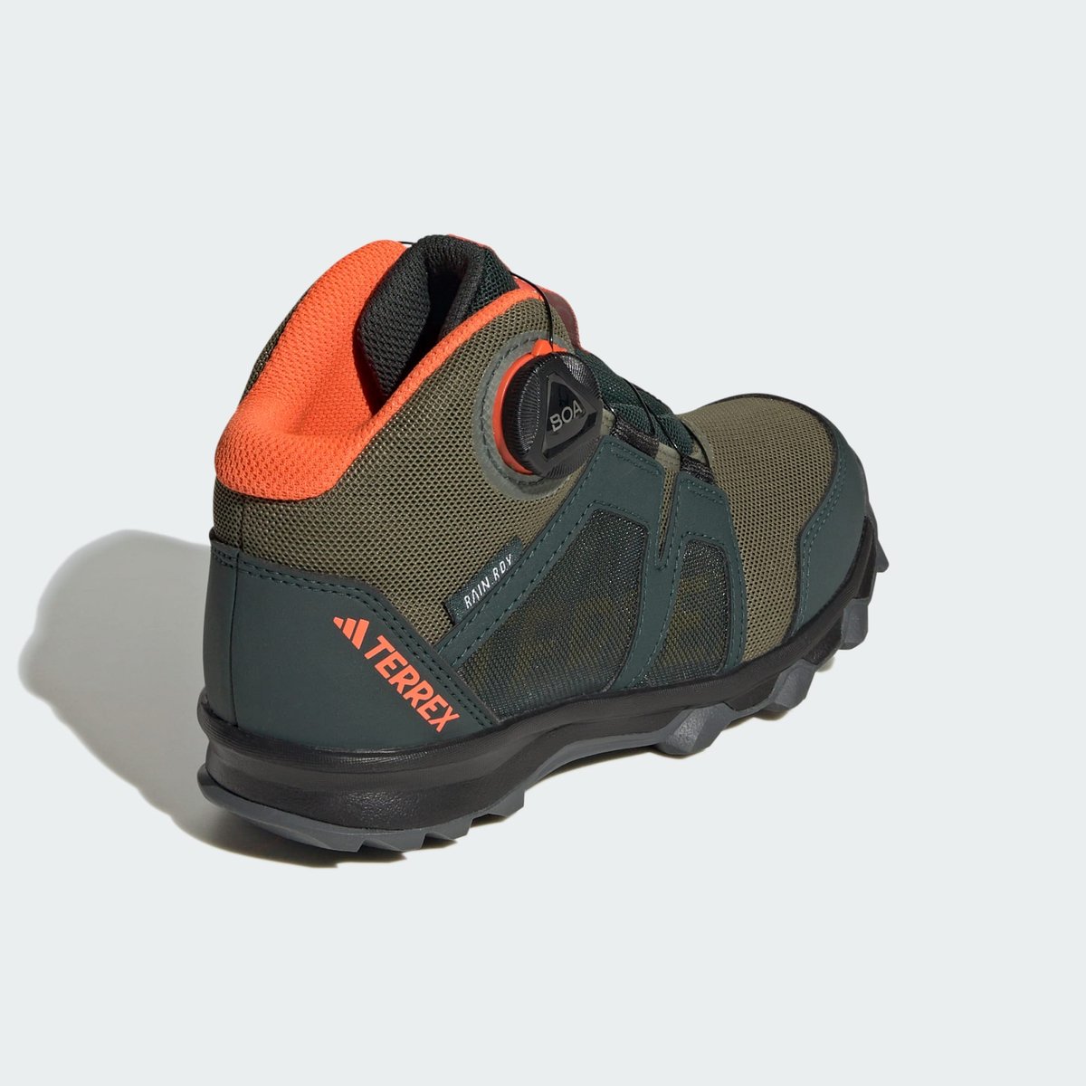 Chaussure De Randonnée Terrex Boa Mid Rain.rdy Chaussure De Randonnée Terrex Boa Mid Rain.rdy shadow green / pulse olive / impact orange, adidas Performance