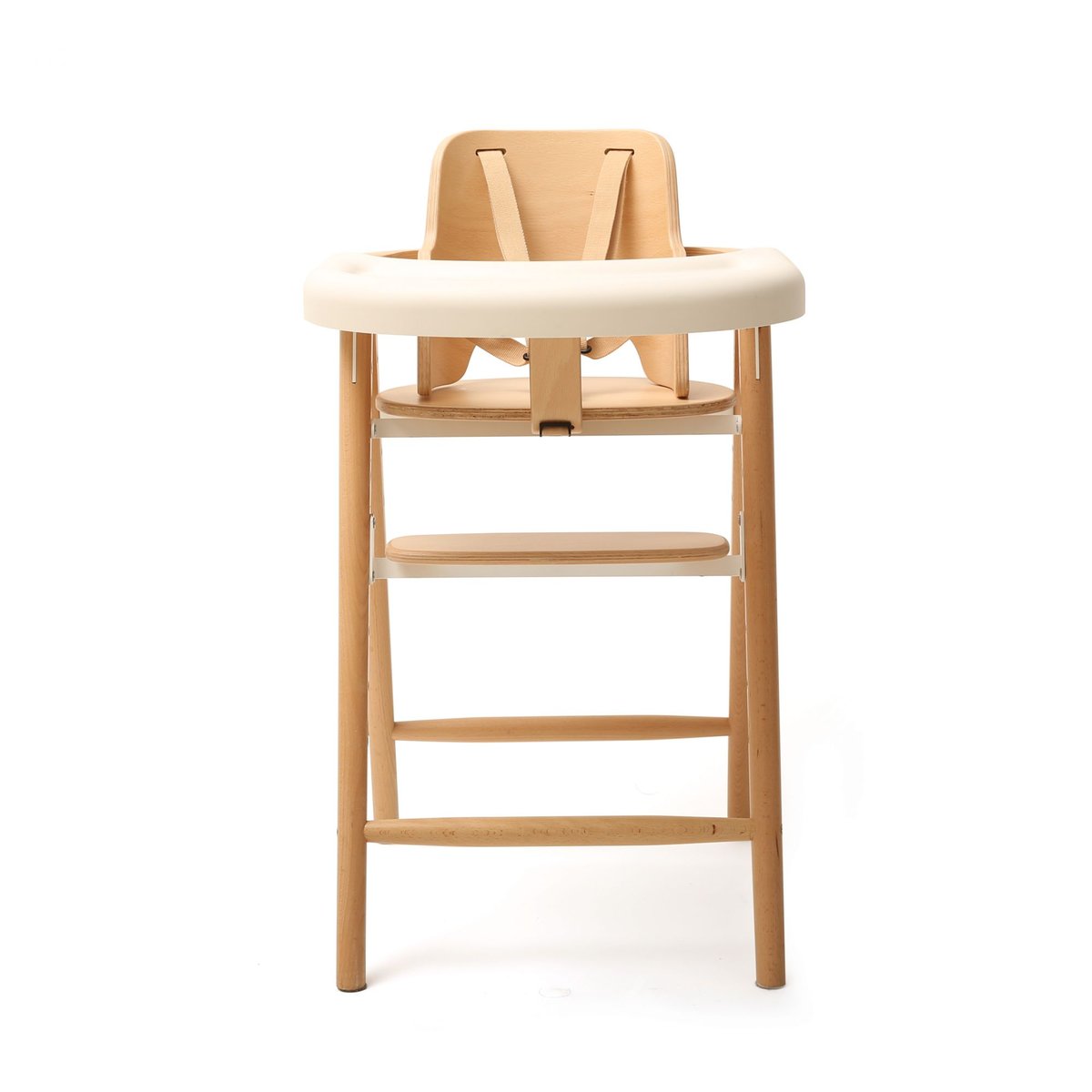 Tablette pour chaise haute TOBO White couleur unique, CHARLIE CRANE