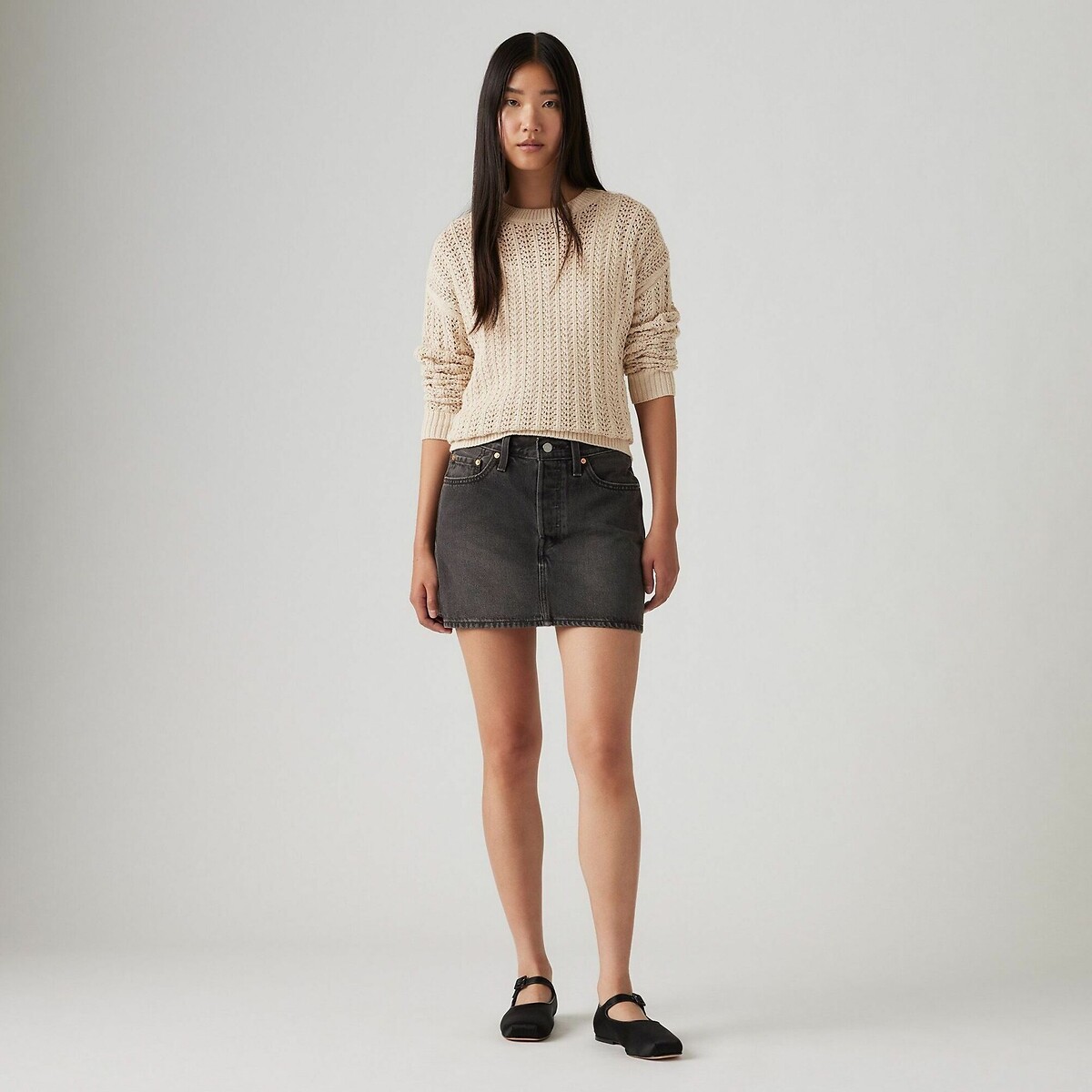 Gonna Icon skirt dark mirror, LEVI'S
