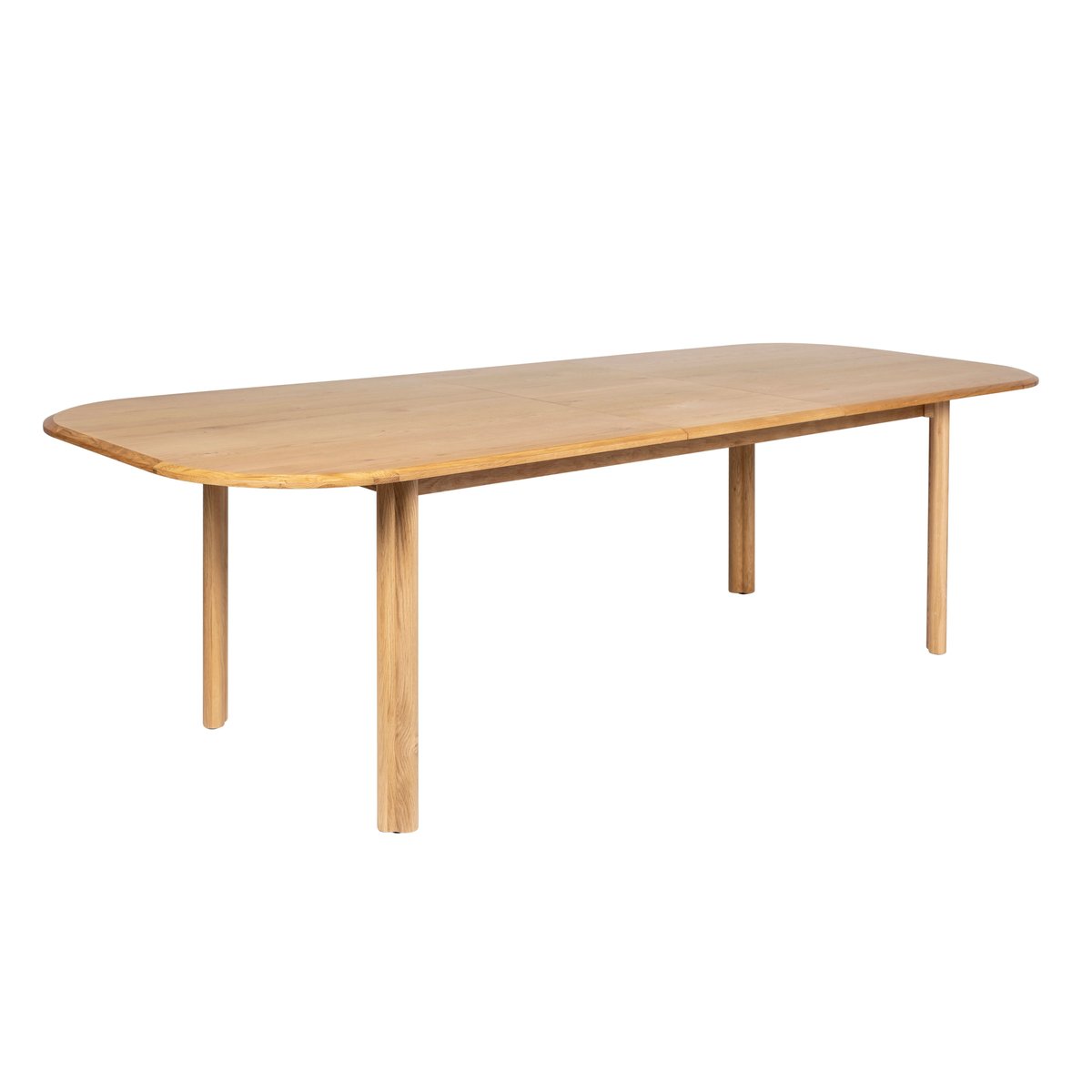 Table repas 200cm avec allonge chêne naturel, ZAGO