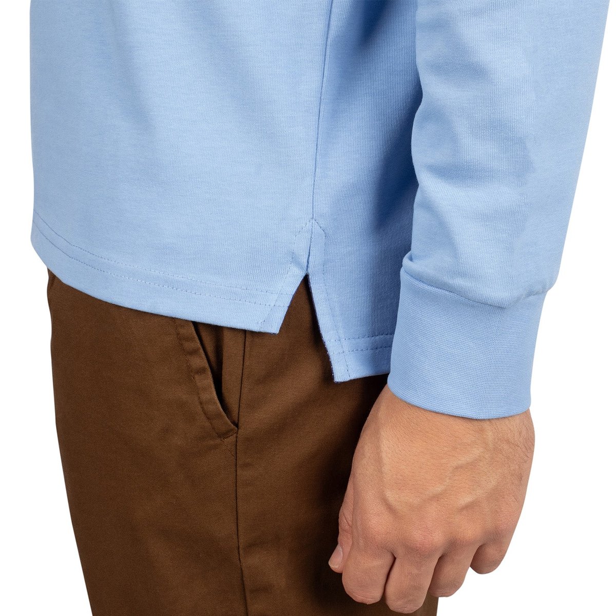 Polo uni basical ciel, SHILTON