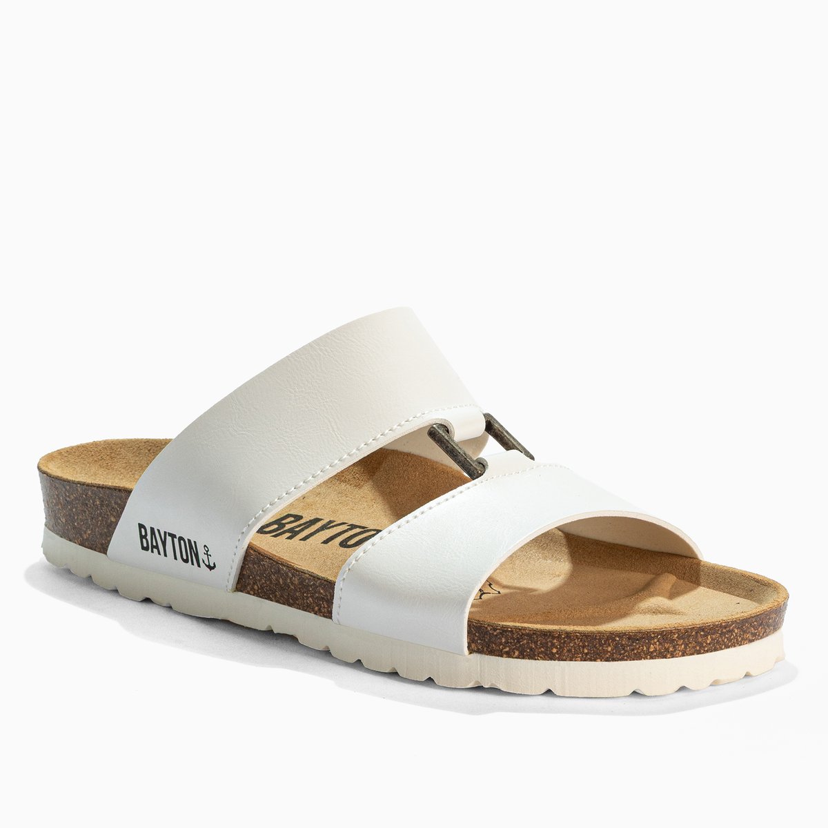Sandales NAVIA blanc, BAYTON