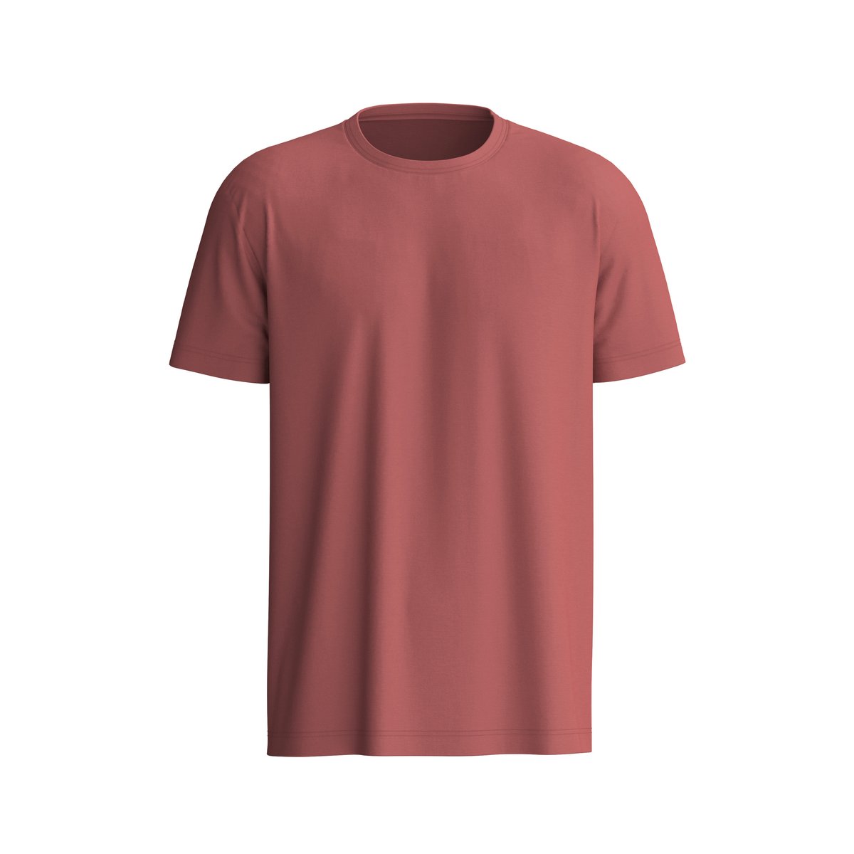 T-shirt manches courtes Coton RMX SLEEP SUPERLIGHT marsala, CALIDA