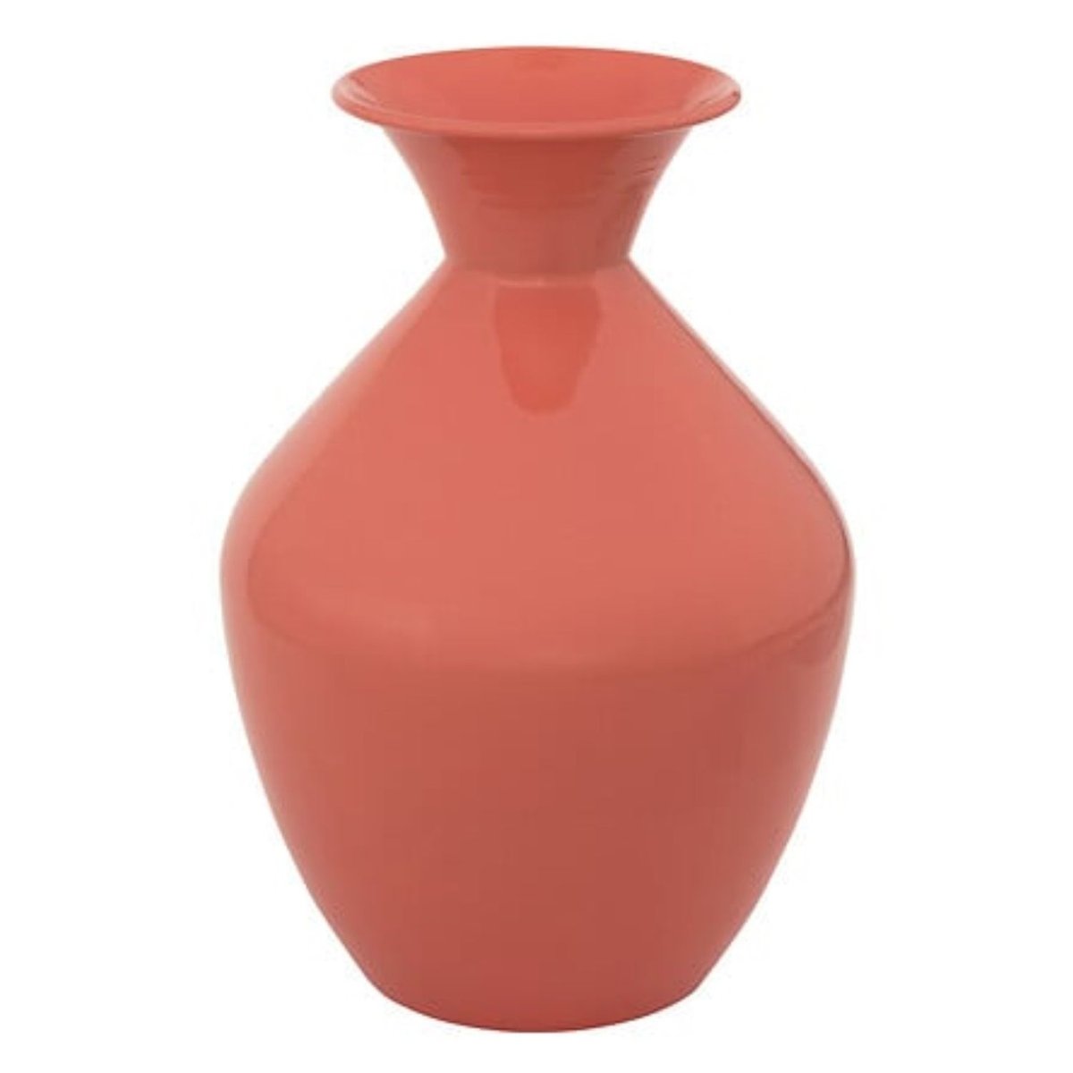 Vase en acier KONI marron, ATMOSPHERA