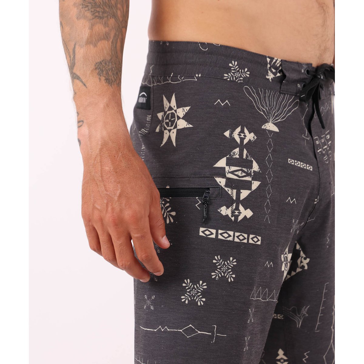 Boardshort SNAP noir, OXBOW