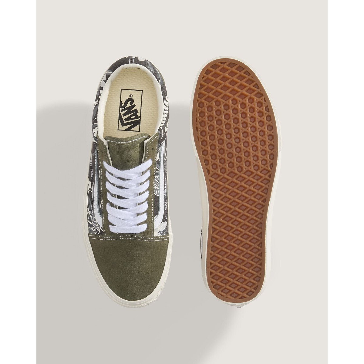 Old Skool Low Top Trainers khaki, VANS