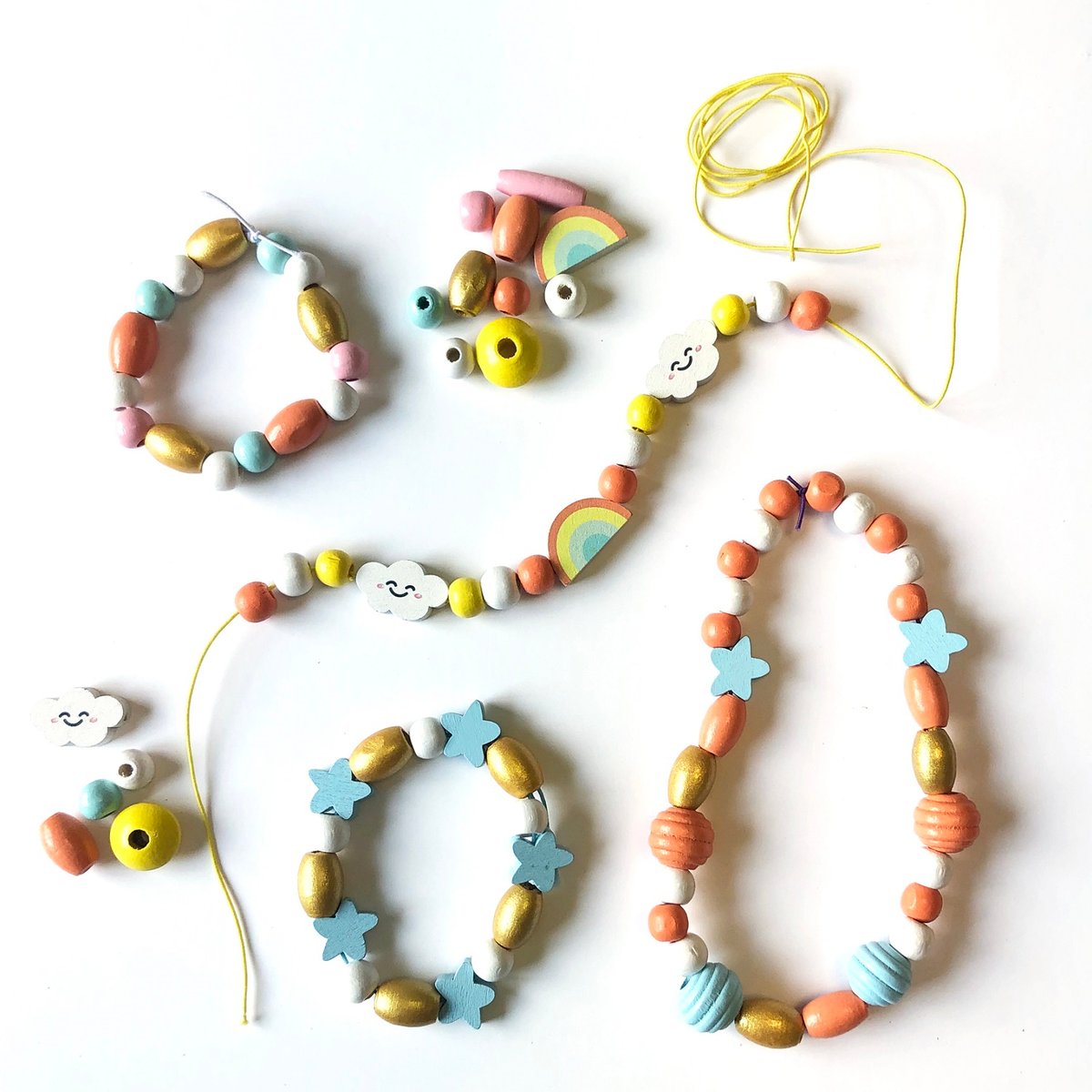 Coffret perles multicolore, SYCOMORE