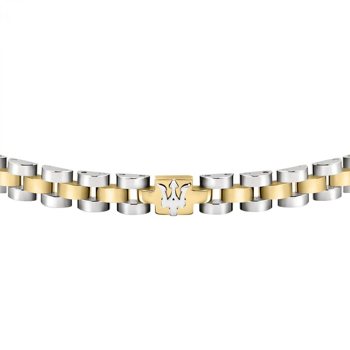 Bracelet MASERATI en Acier Bicolore argent, MASERATI