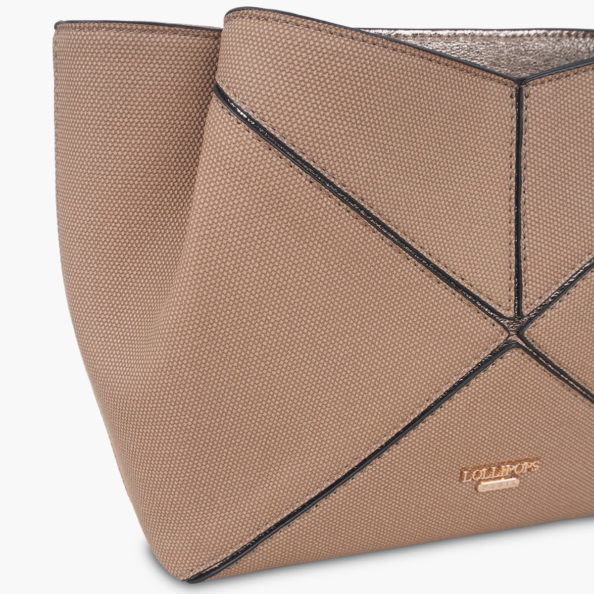 Sac multi poches Tamelia beige,doré, LOLLIPOPS