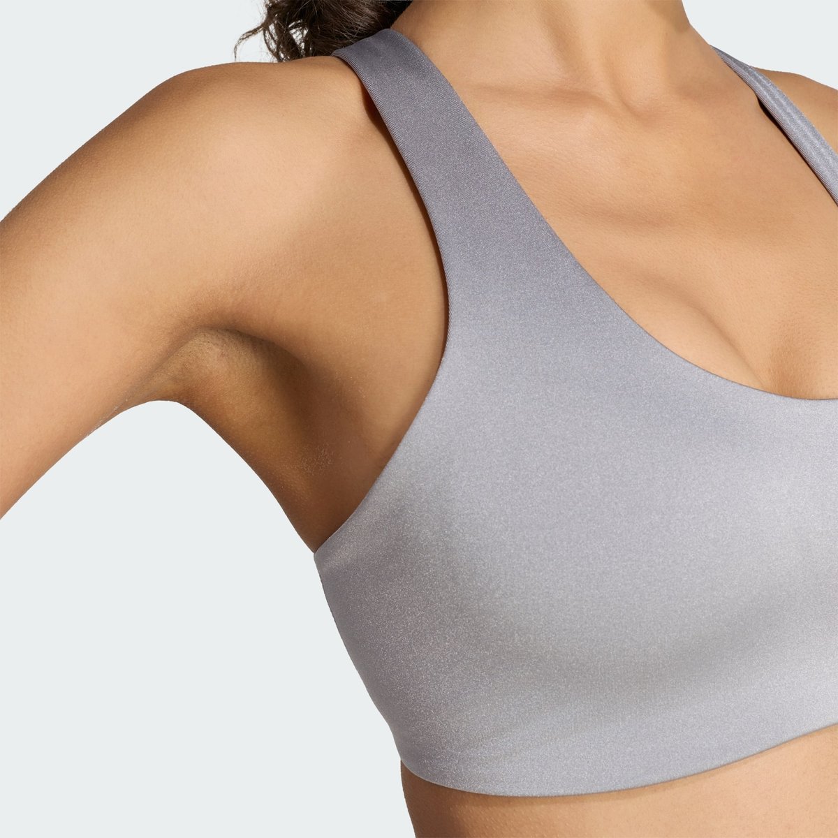 Brassière De Tennis Optime Maintien Moyen Brassière De Tennis Optime Maintien Moyen grey three, adidas Performance