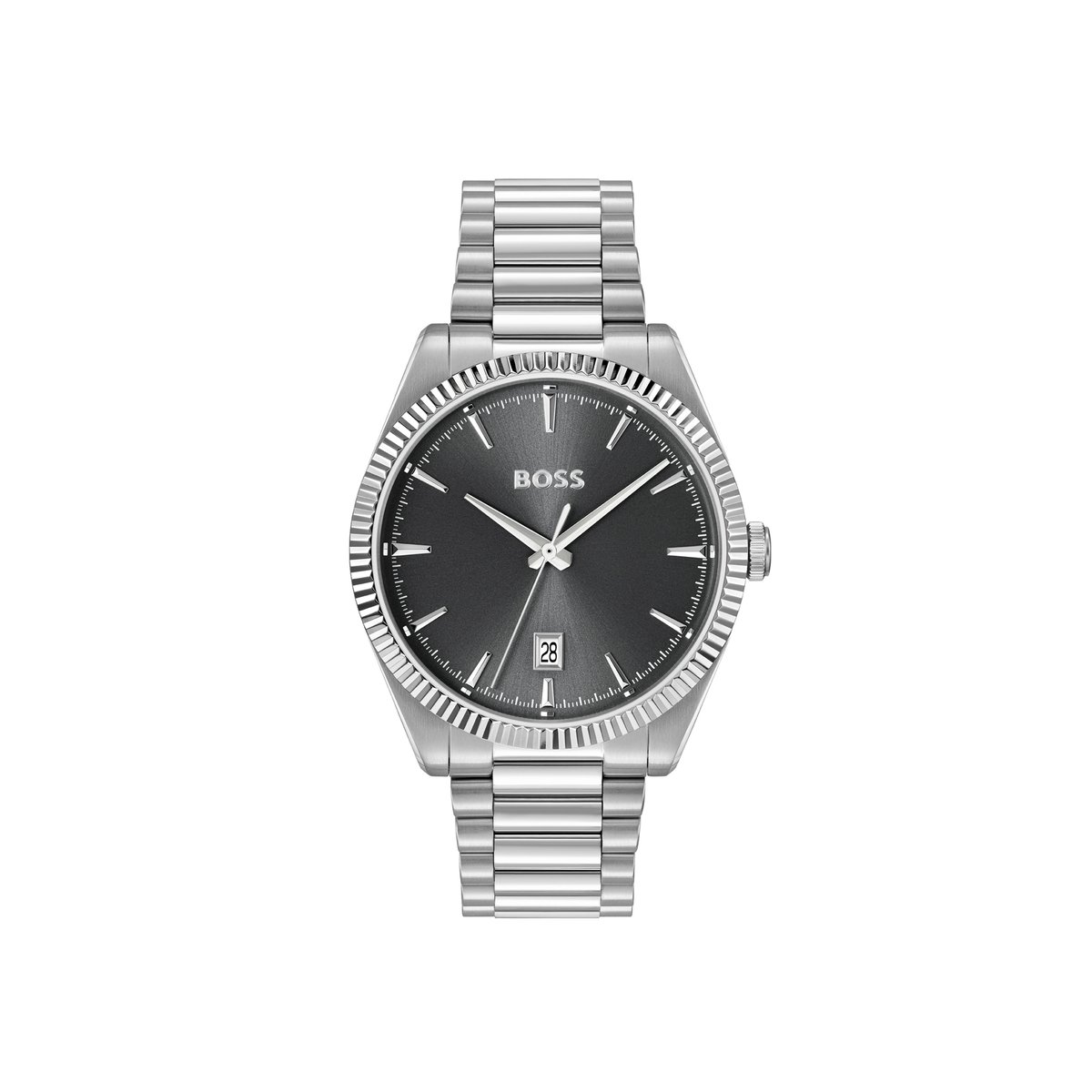 Montre Analogique CHESWICK argenté noir argenté, BOSS