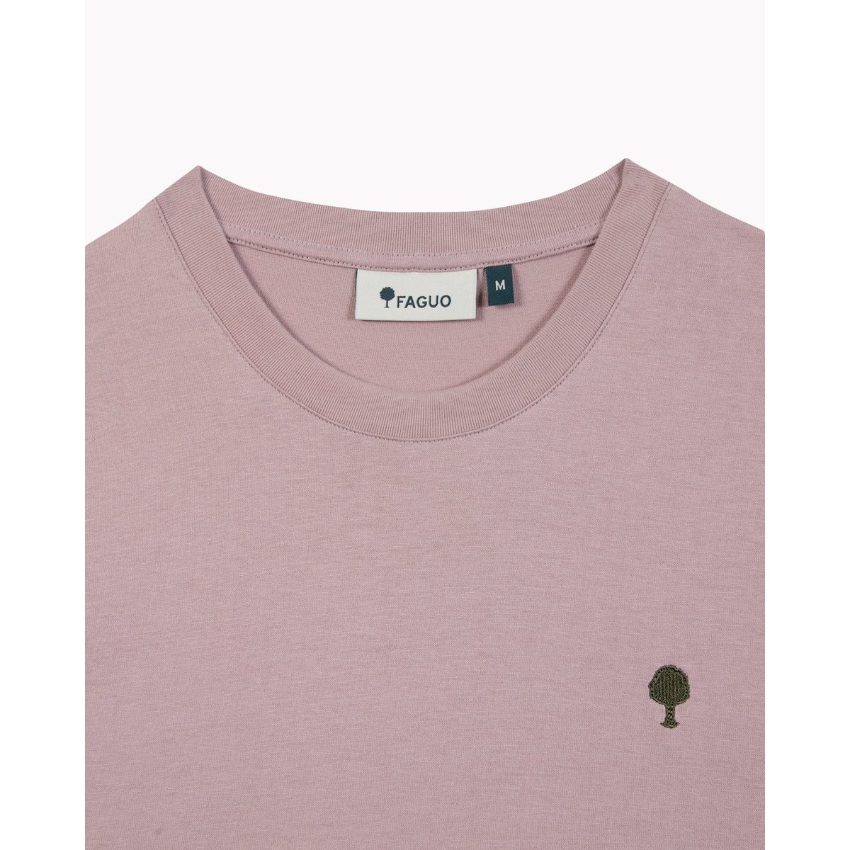 T-shirt en maille mauve, FAGUO