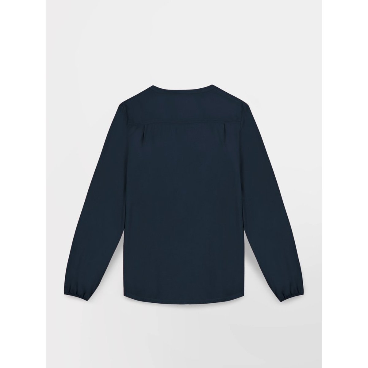 Blouse col v ANAELMIS19032 marine, TBS