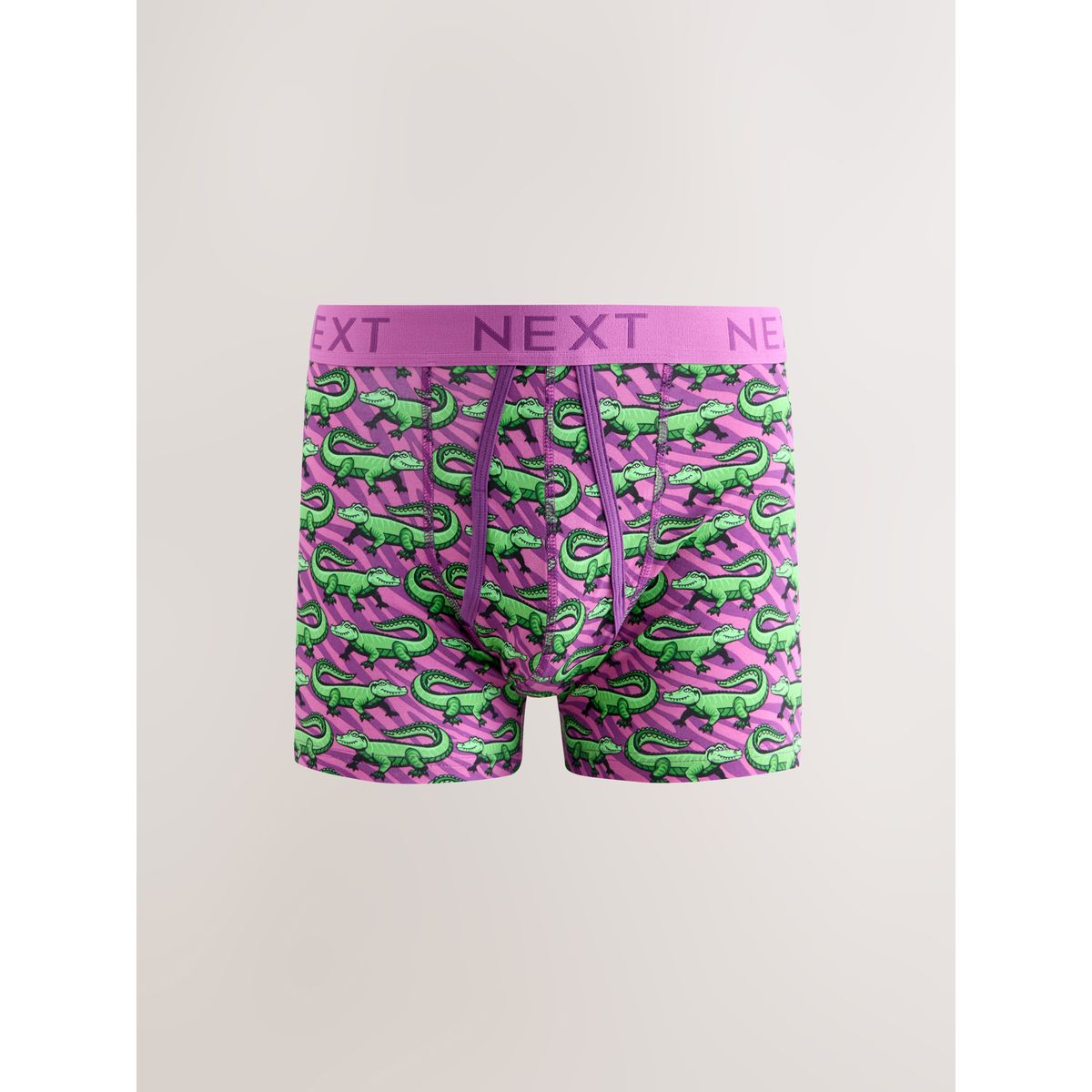 Boxer avec ouverture sur le devant, lot de 5 motif animaux rose vif/bleu, NEXT