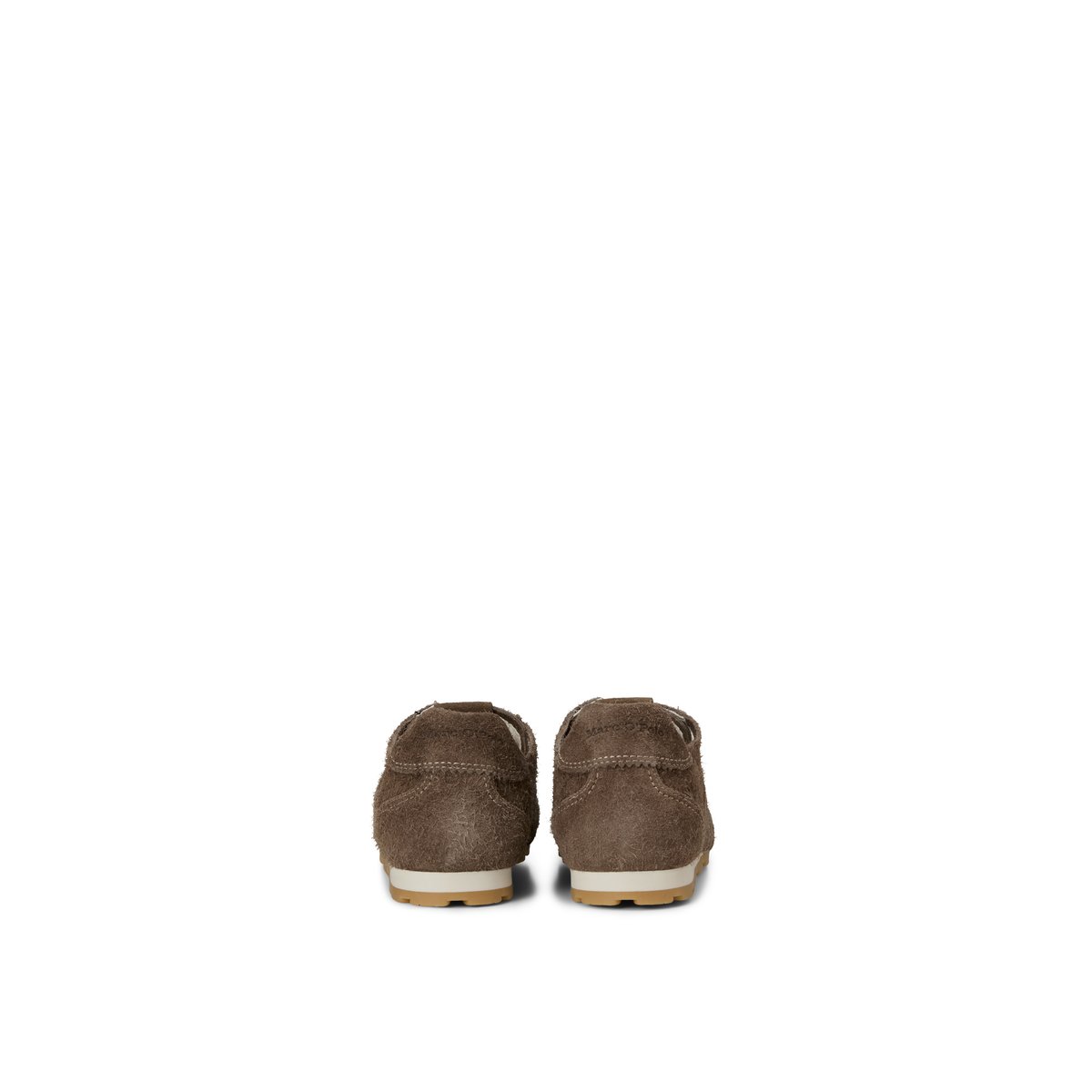 Modèle de baskets Fabiana avec double laçage marron, MARC O'POLO