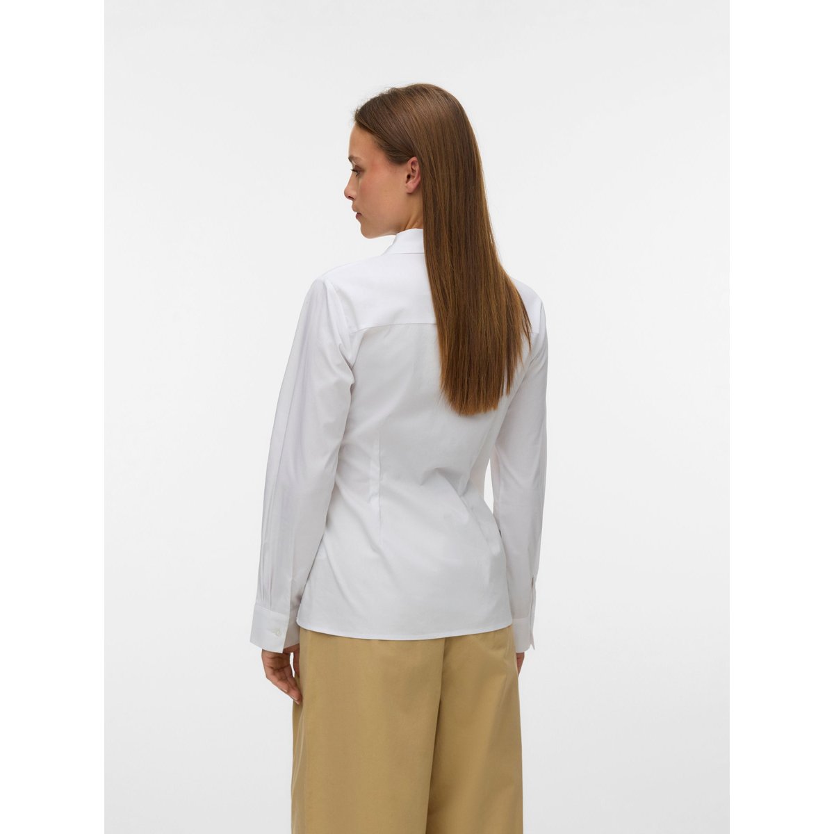 Chemise En Popeline bright white, VERO MODA