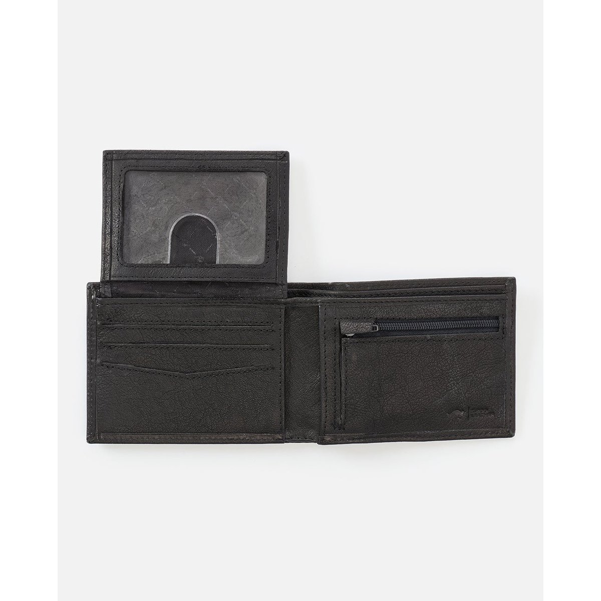 Portefeuille en cuir K-Roo RFID All DAY black, RIP CURL