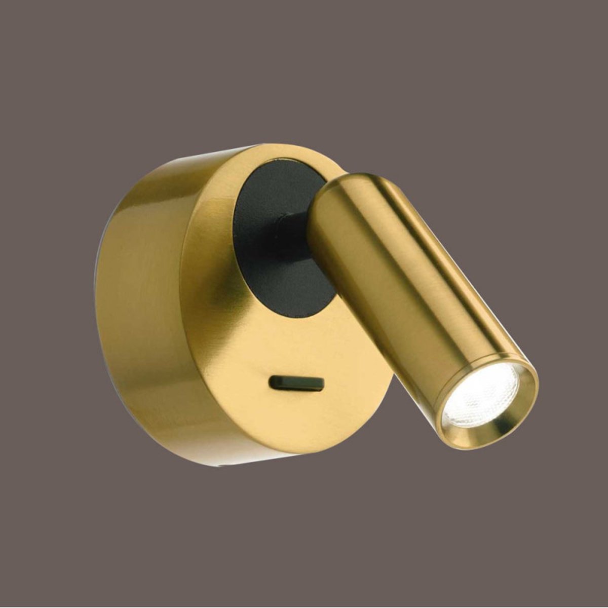 Applique De Chevet doré Led Orientable Anne doré, MILLUMINE