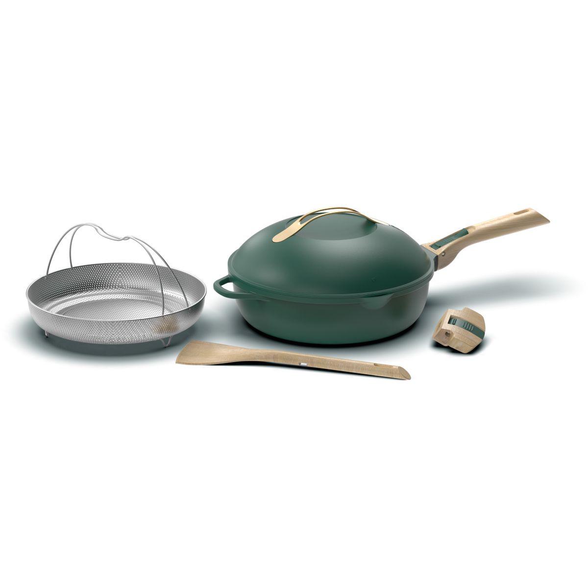 Poêle La fabuleuse 28cm - Canopee vert, COOKUT