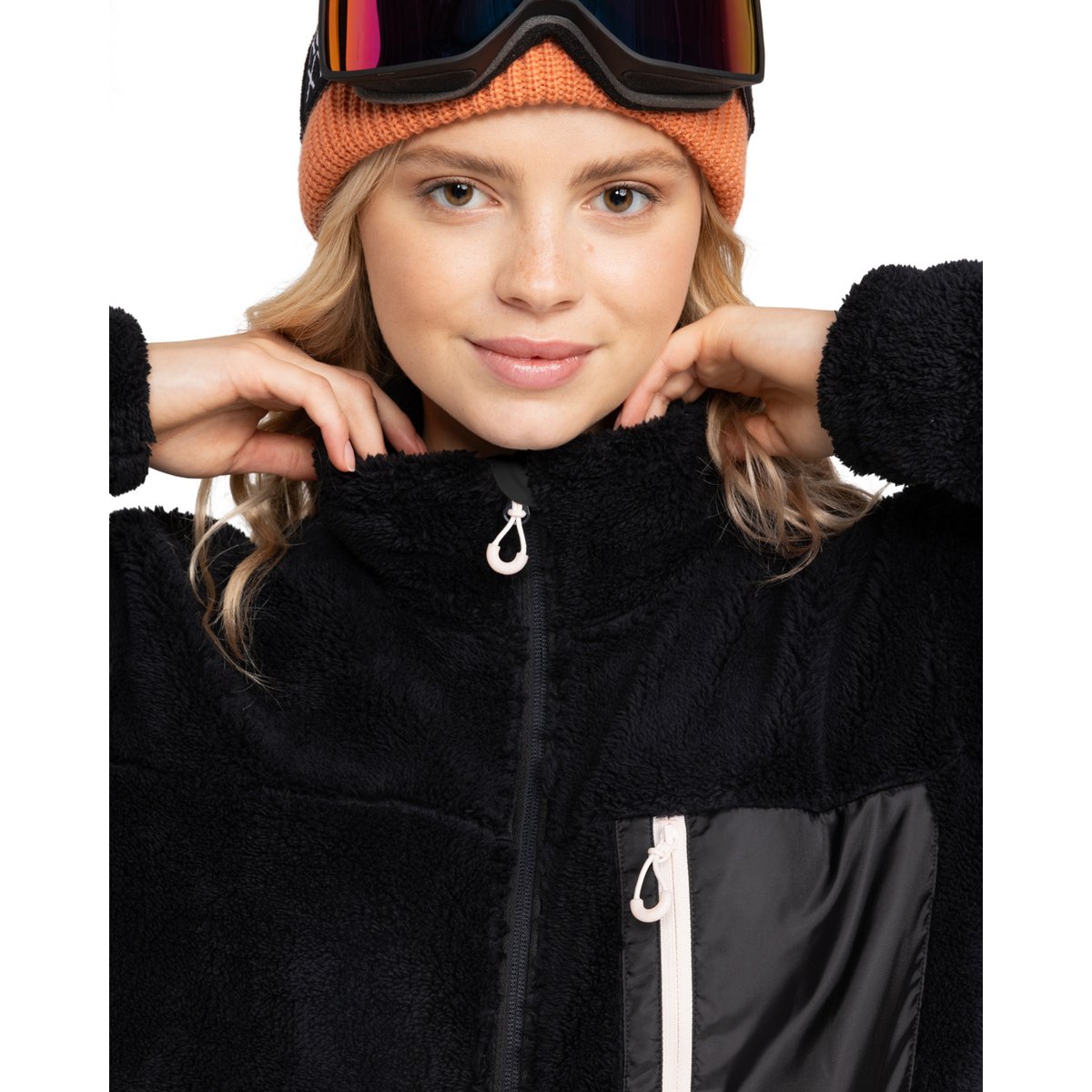 Sweat zippé ALABAMA. noir true black, ROXY