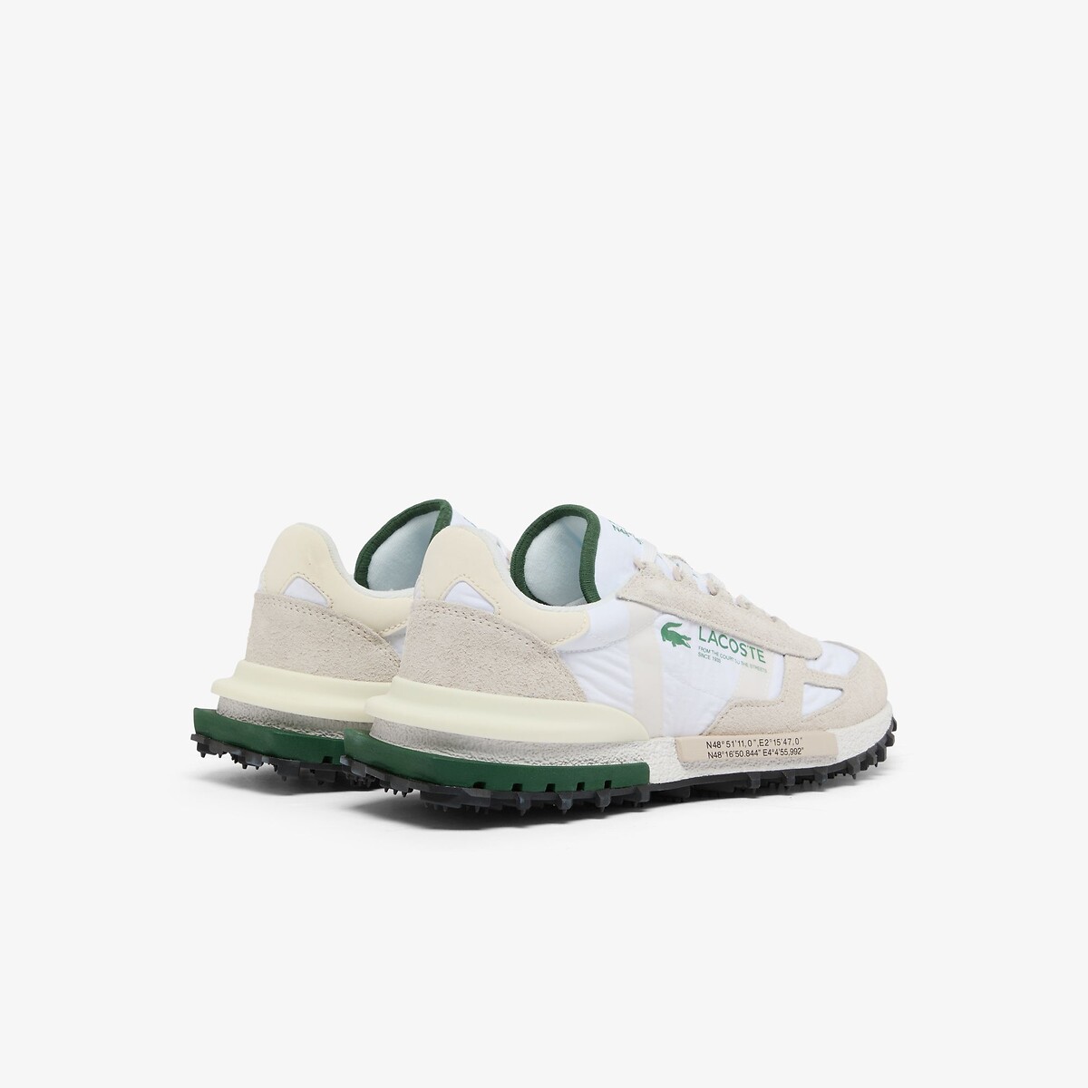 Elite Active Low Top Trainers white/green, LACOSTE