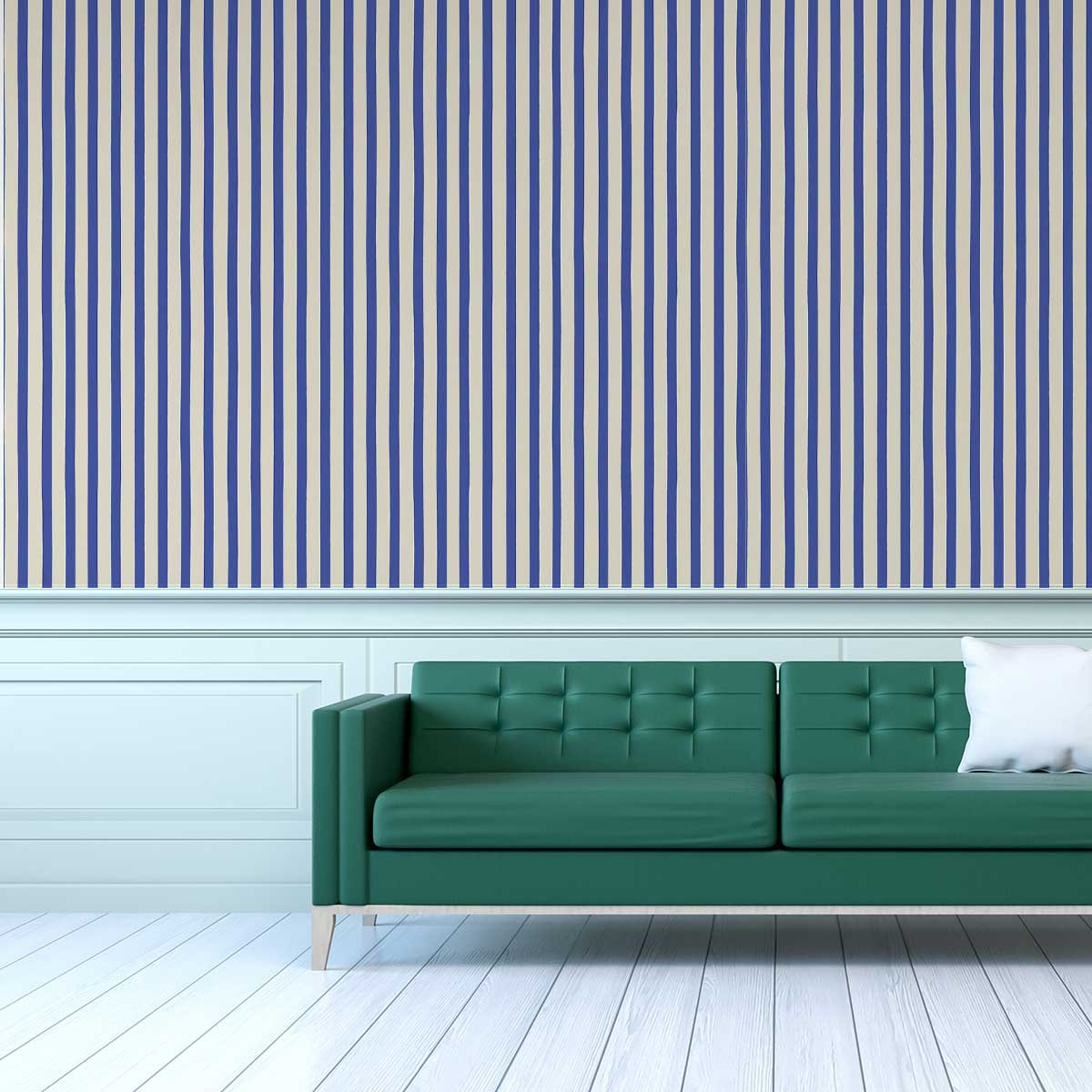 papier blanc bleu d'été intissé, HEXOA