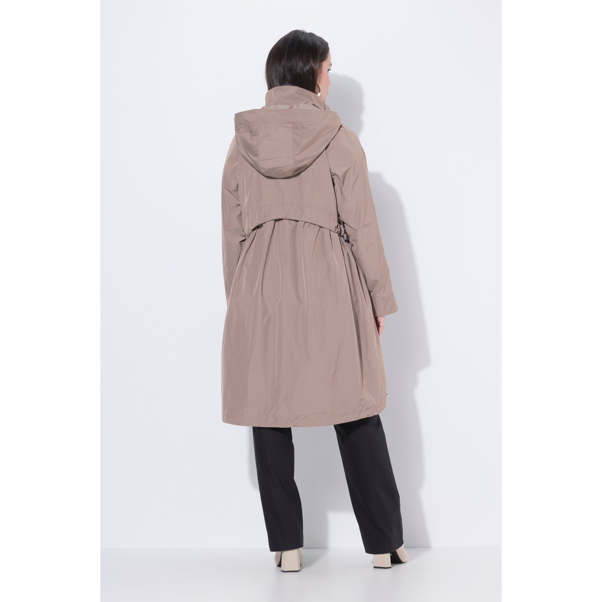 Manteau technique HYPRAR, matière déperlante marron pâle, ULLA POPKEN