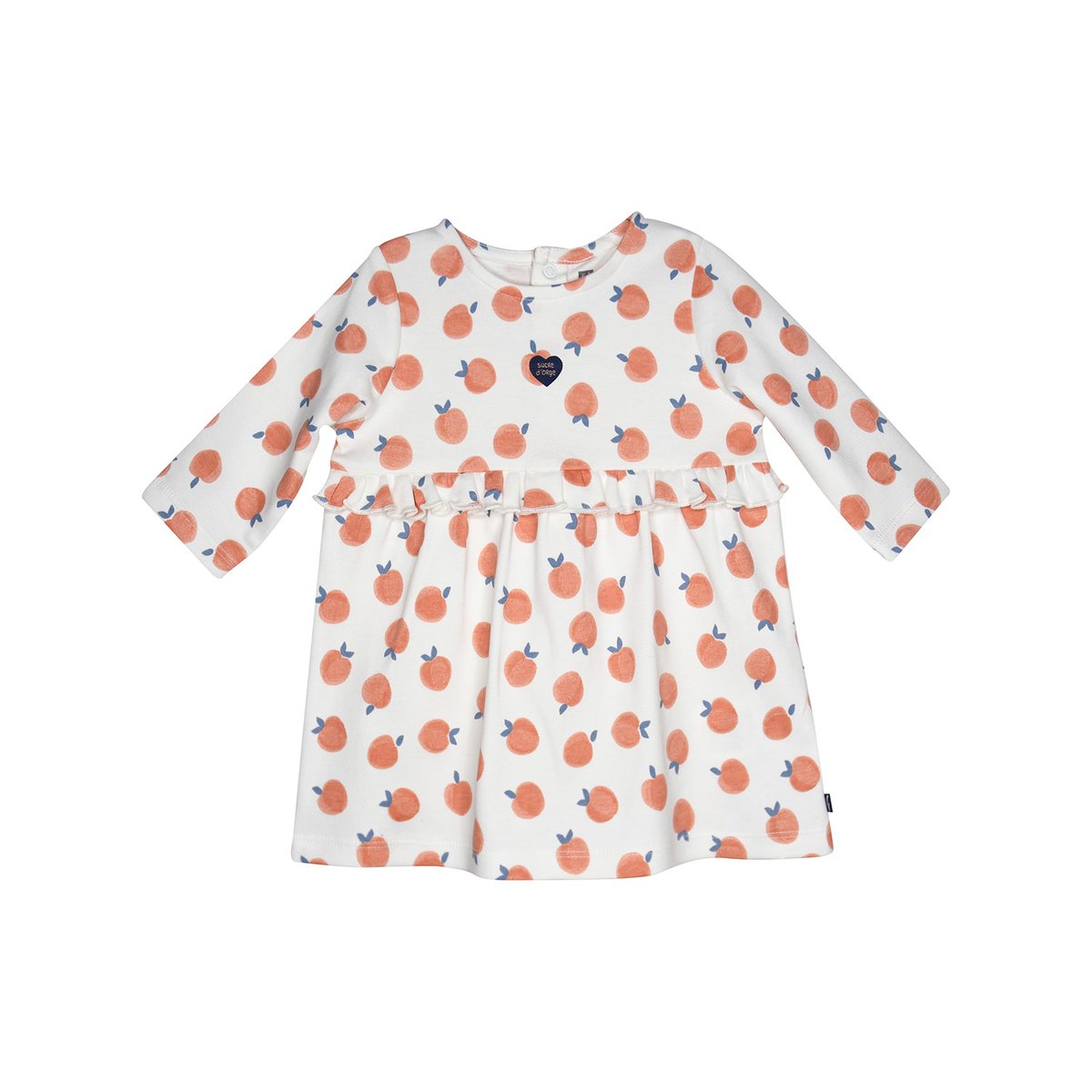 Robe legging lolita interlock bebe blanc, SUCRE D'ORGE