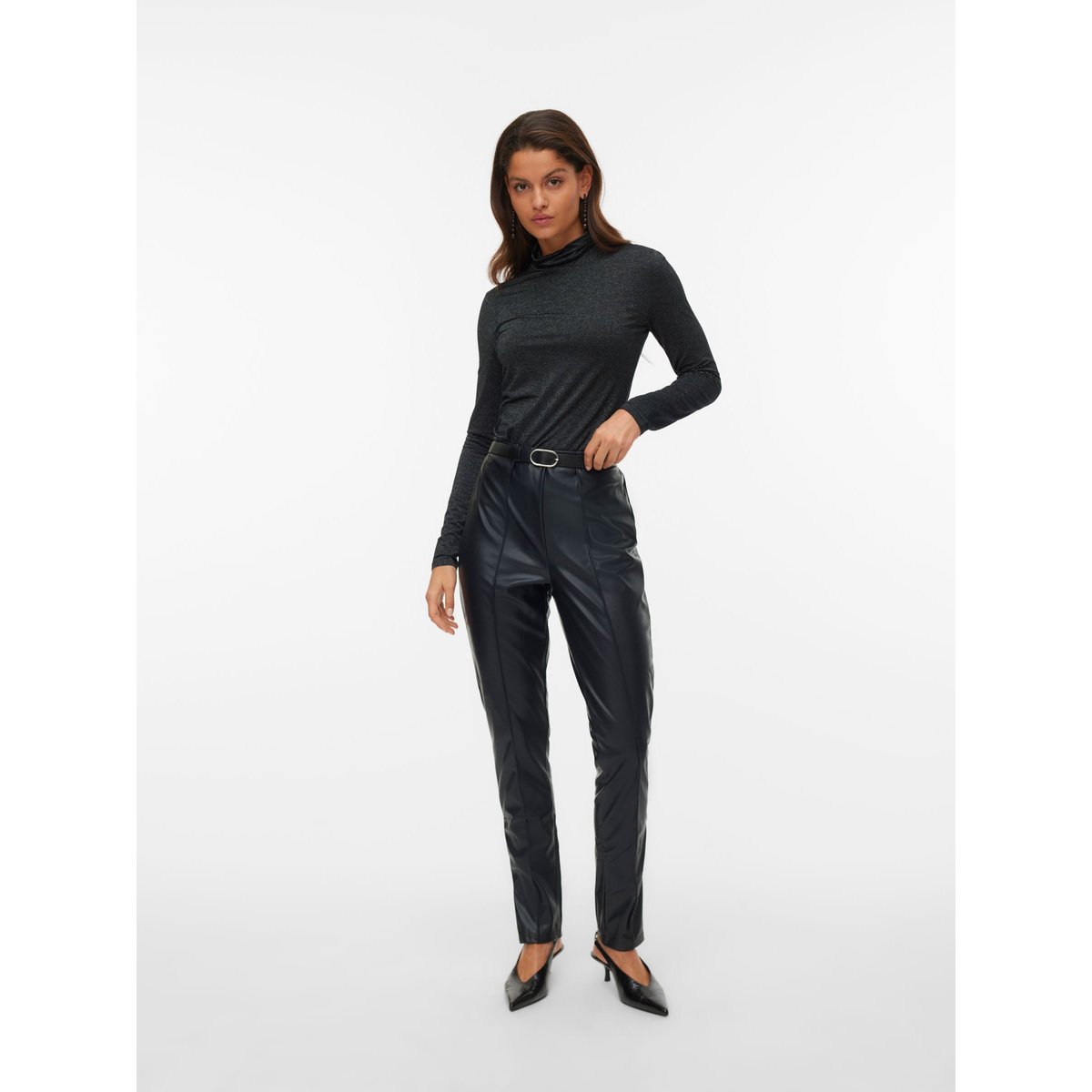 Top noire - black, VERO MODA