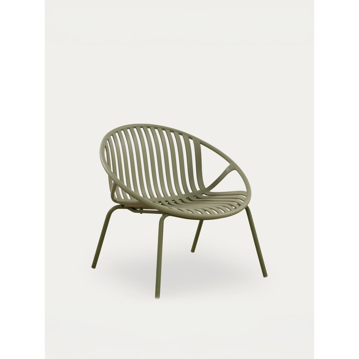 Fauteuil de jardin Plastique - BAROW vert, KENAY
