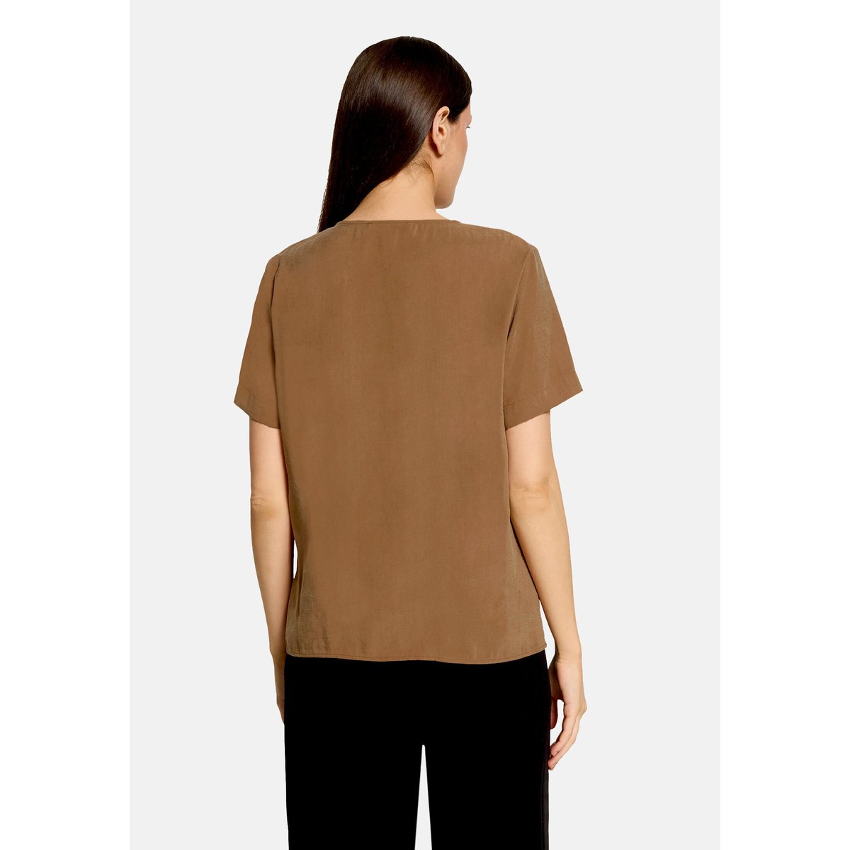 T-shirt façon blouse manches courtes classic nougat, BETTY BARCLAY