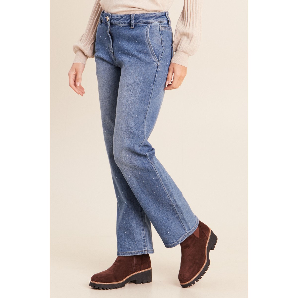 Jean avec strass denim stone, BREAL