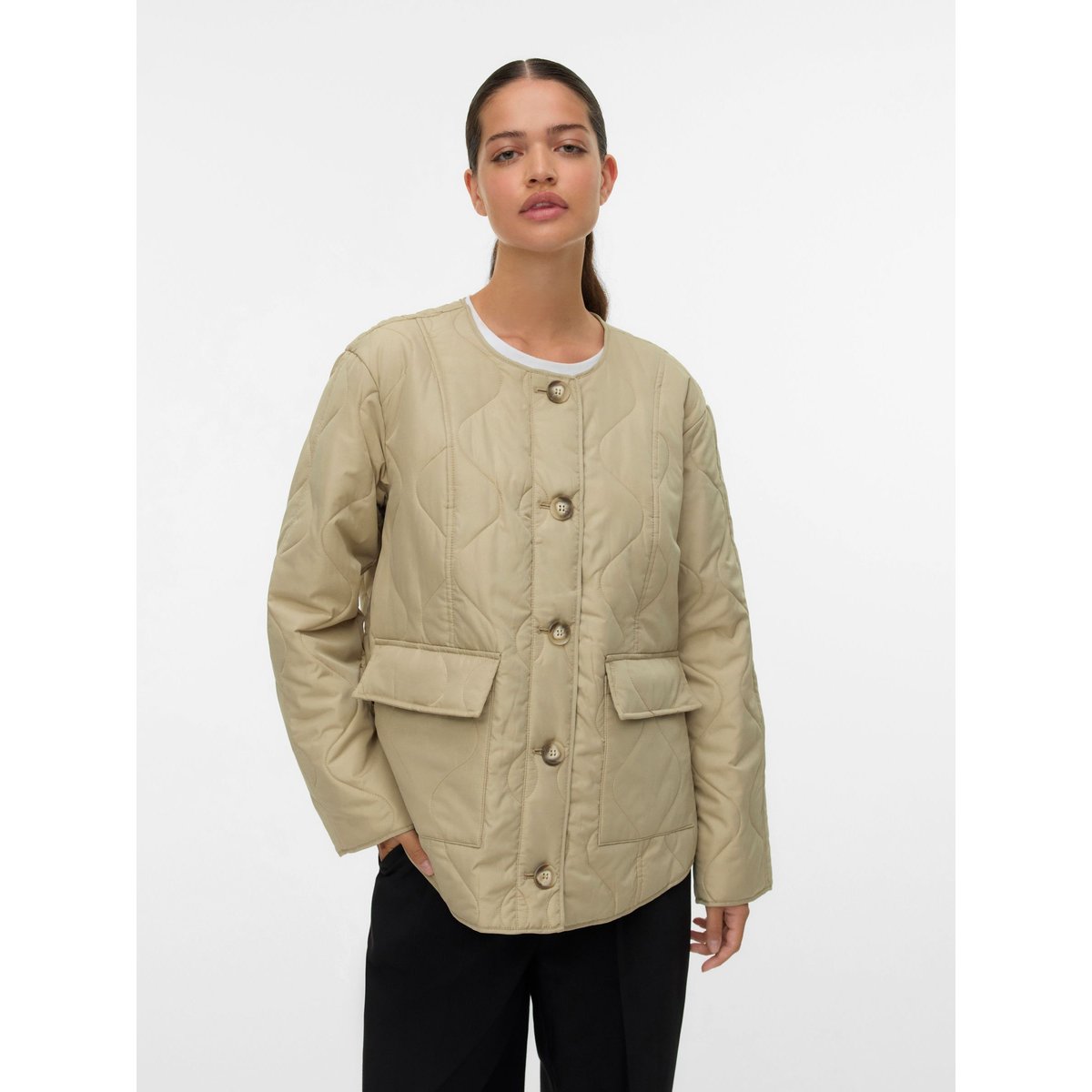 Veste Matelassée eucalyptus, VERO MODA