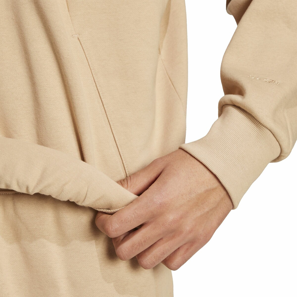 Sweat-shirt à capuche molleton ALL SZN taupe, ADIDAS SPORTSWEAR