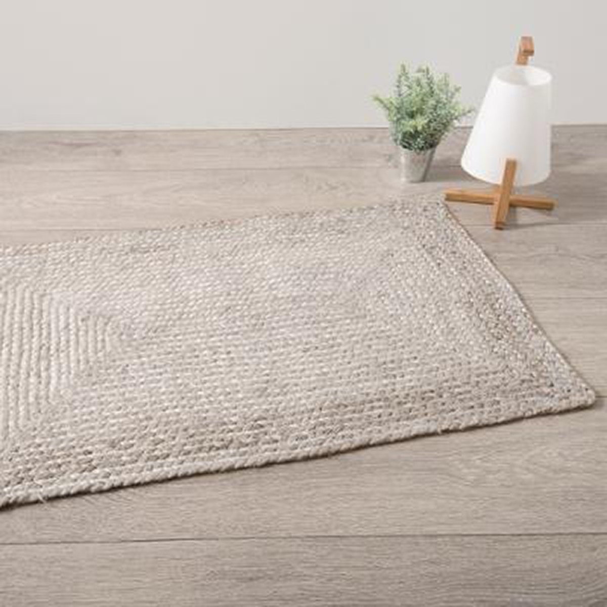 Tapis en jute naturel HISTOIRE beige, ATMOSPHERA