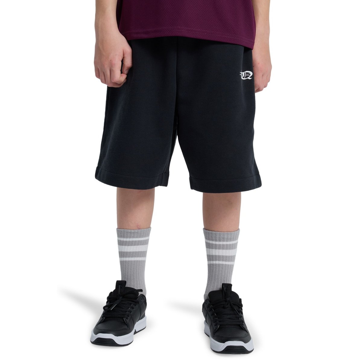 Short en molleton MERCURY TRIDENT noir black, QUIKSILVER
